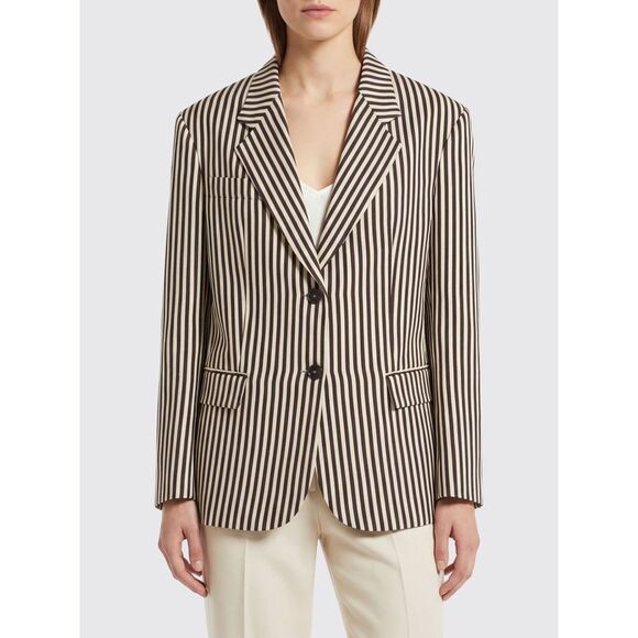 Alysi Jacket Woman Brown